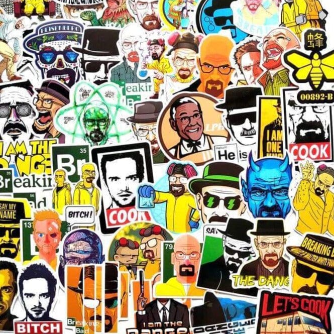 Stickers Breaking Bad Royaume Manga
