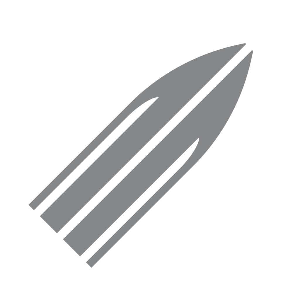 Stickers Capot Voiture Épées Royaume Manga Gris