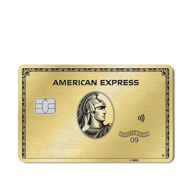 Stickers Carte Bancaire American Express Gold Royaume Manga