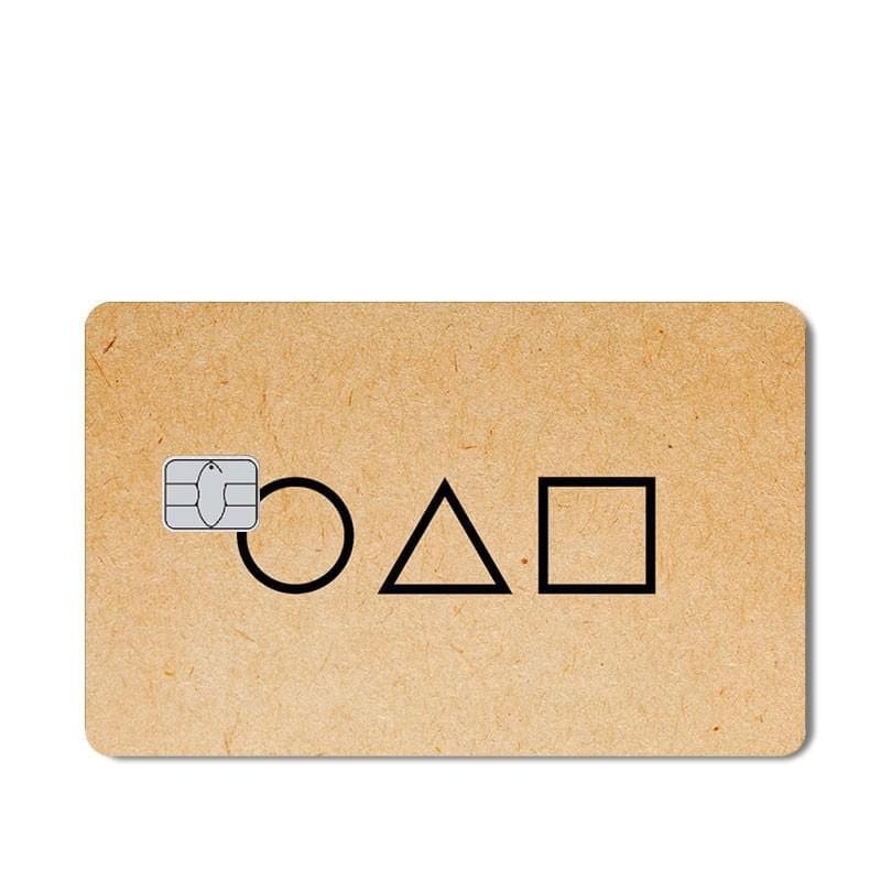 Stickers Carte Bancaire Squid Game Royaume Manga