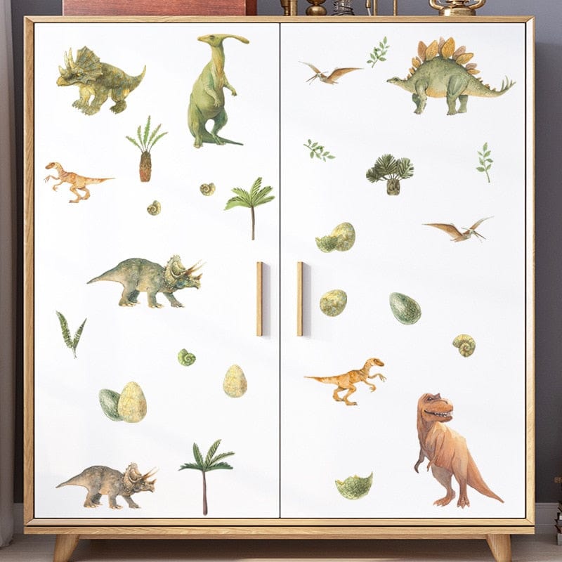 Stickers Chambre Bébé <br>Royaume des Dinosaures Royaume Manga