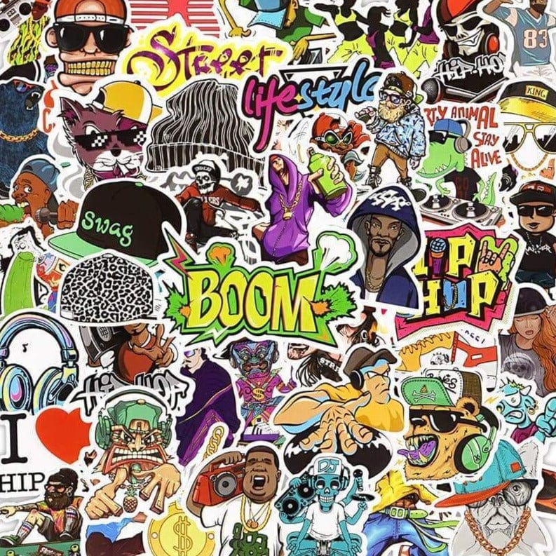 Stickers Danse Hip Hop Royaume Manga