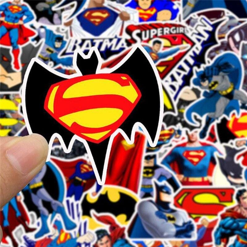 Stickers DC Comics <br> (Pack de 45) Royaume Manga