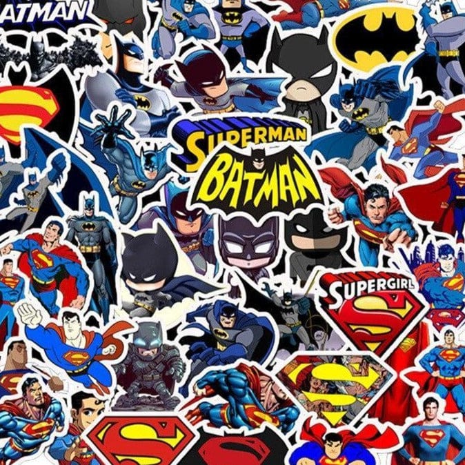 Stickers DC Comics <br> (Pack de 45) Royaume Manga