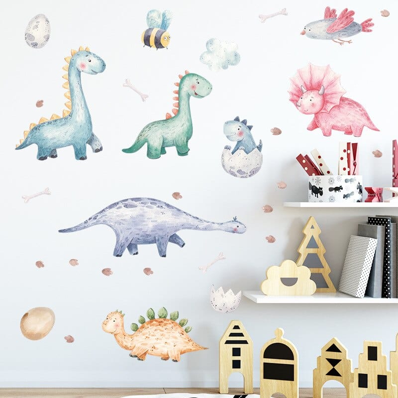 Stickers Dinosaures pour Bébé Royaume Manga 1