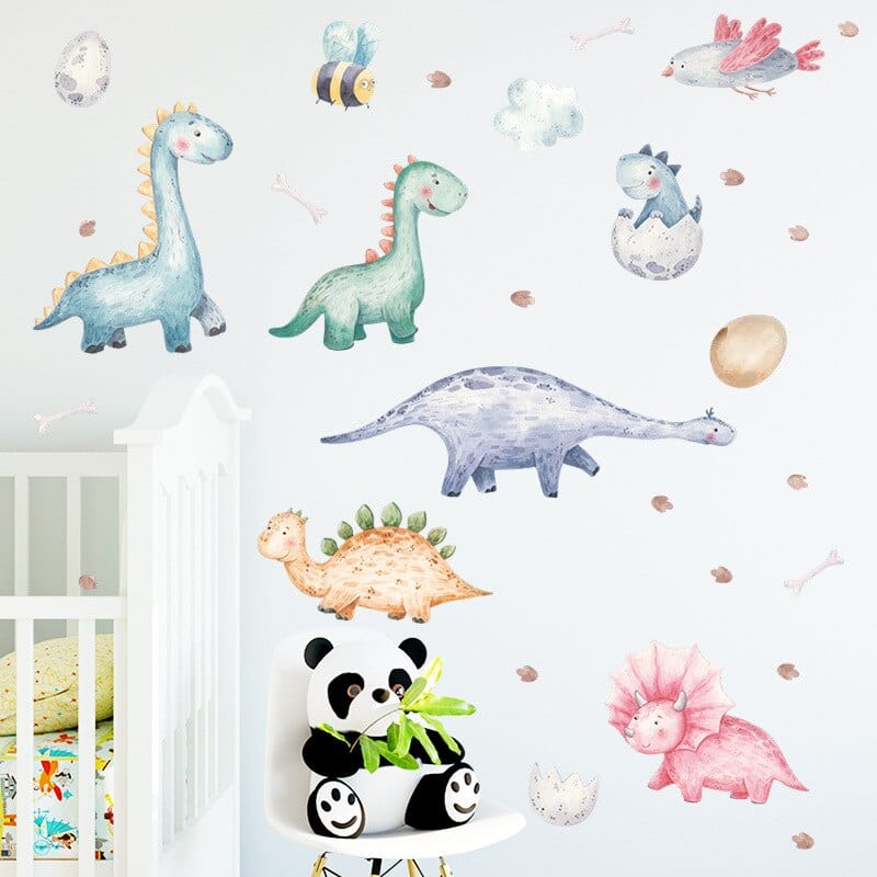 Stickers Dinosaures pour Bébé Royaume Manga