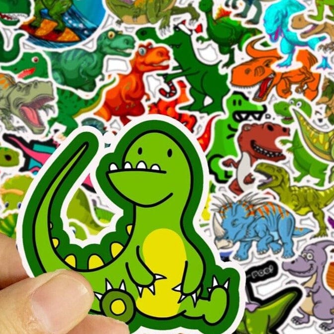 Stickers Dinosaures Royaume Manga