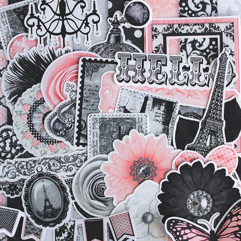 Stickers Fleurs<br> Vintage (57 pcs) Royaume Manga