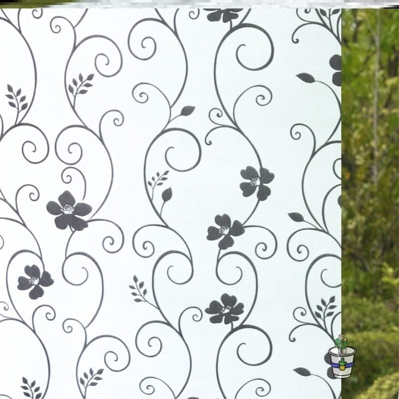 Stickers Fleurs pour Fenetres Royaume Manga