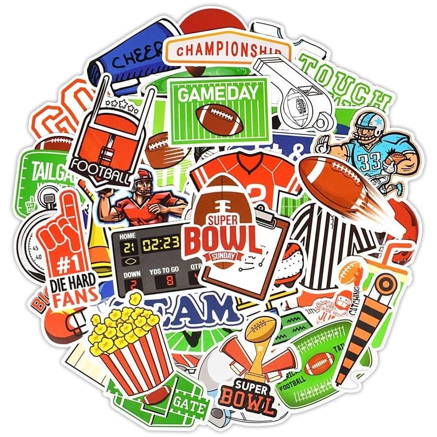 Stickers Football Américain Royaume Manga