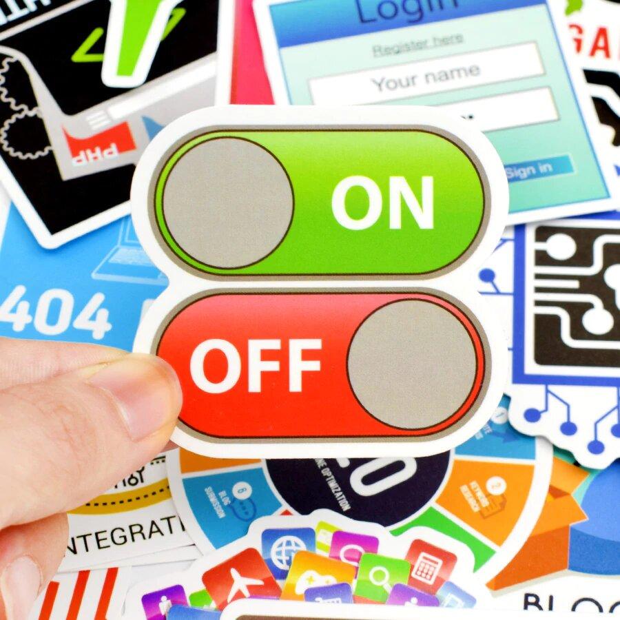 Stickers Geek Royaume Manga