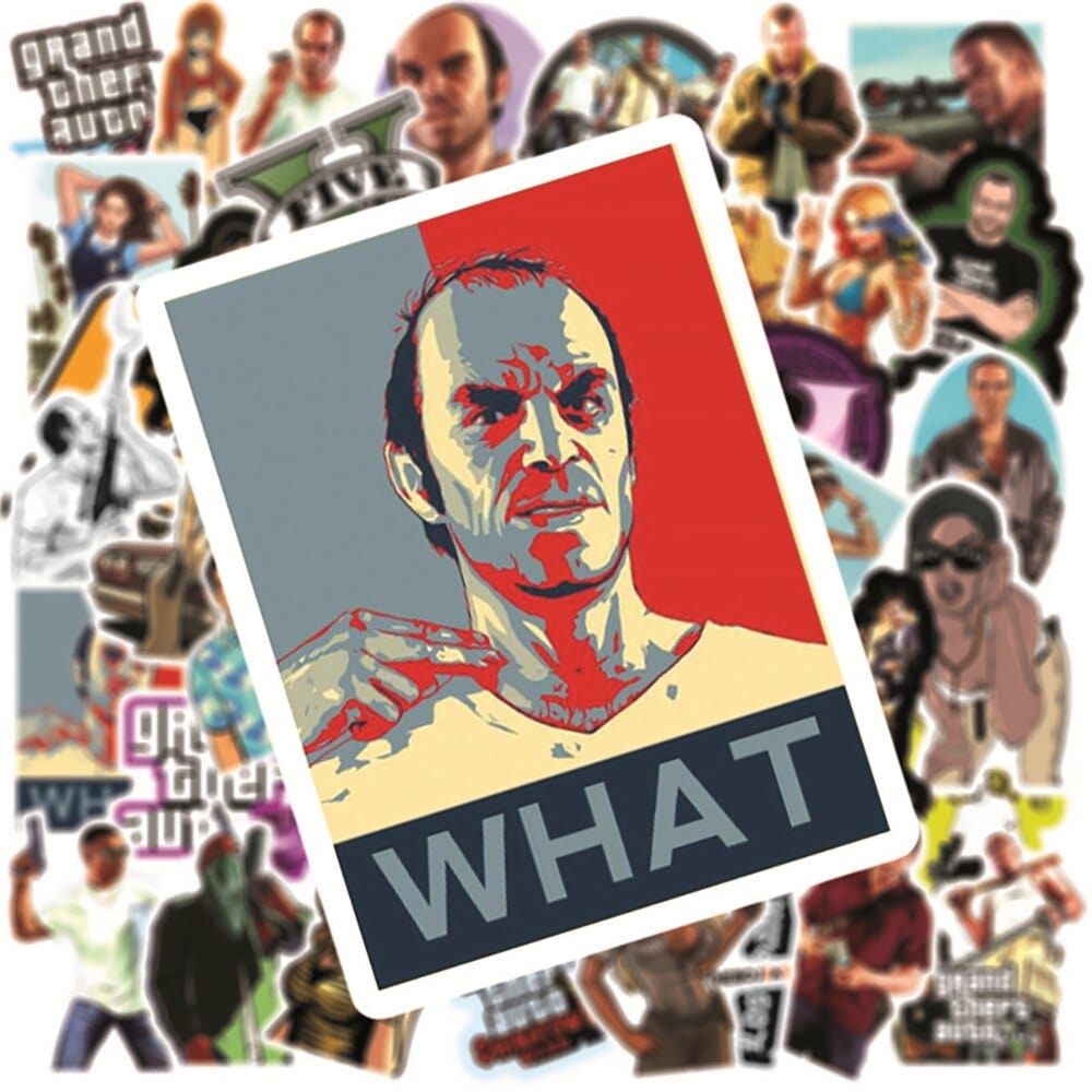 Stickers GTA 5 Royaume Manga