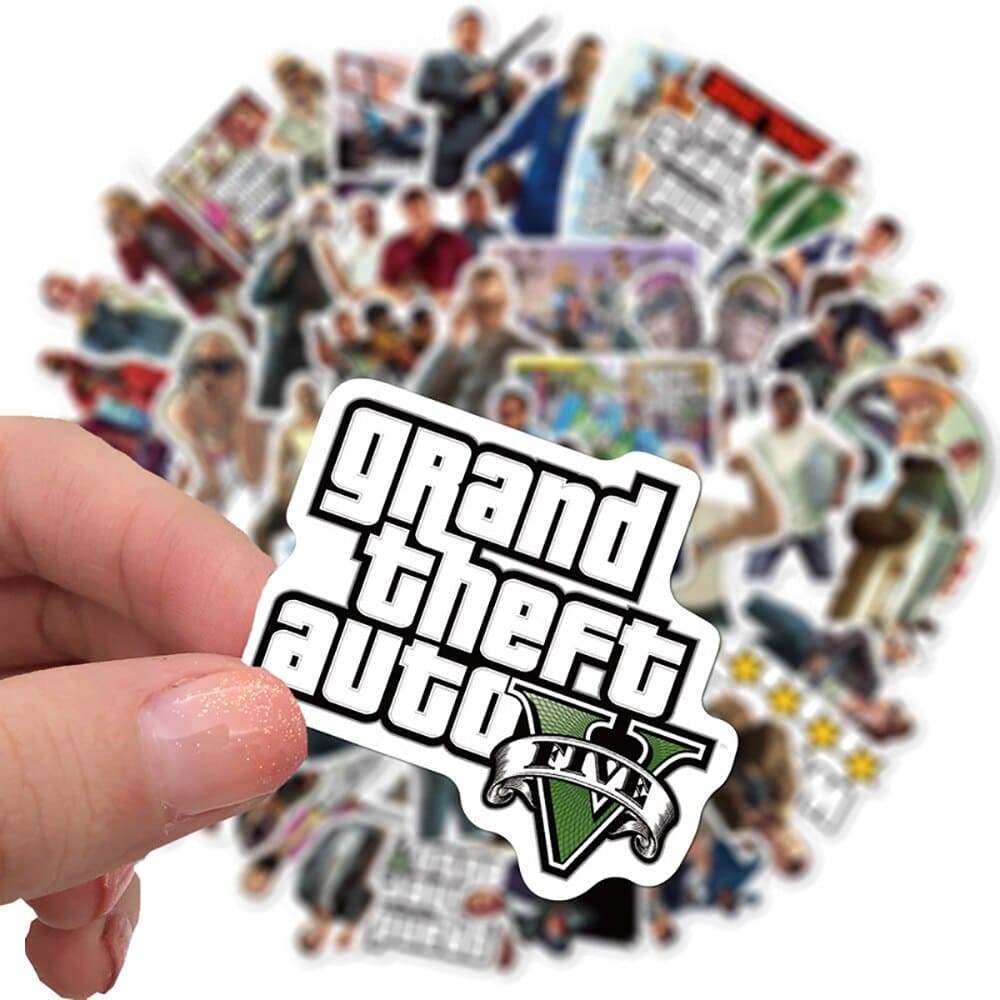 Stickers GTA Royaume Manga