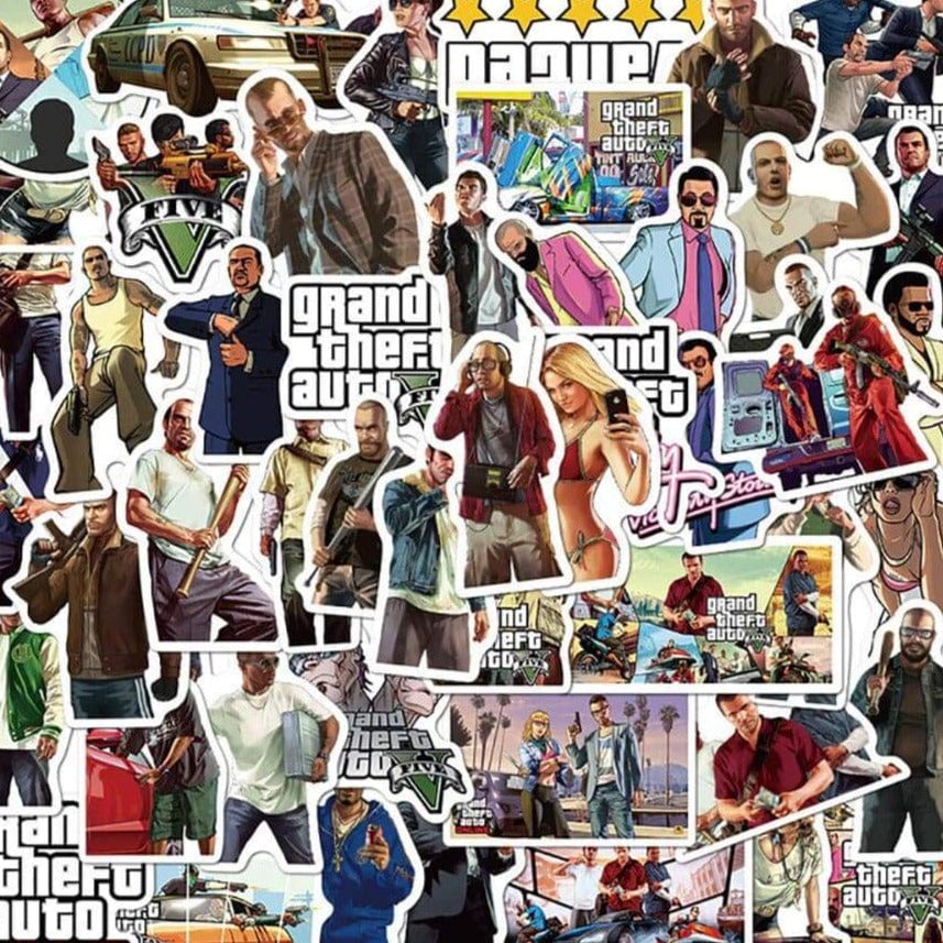 Stickers GTA Royaume Manga