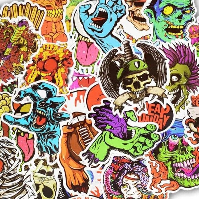 Stickers Horreur Royaume Manga