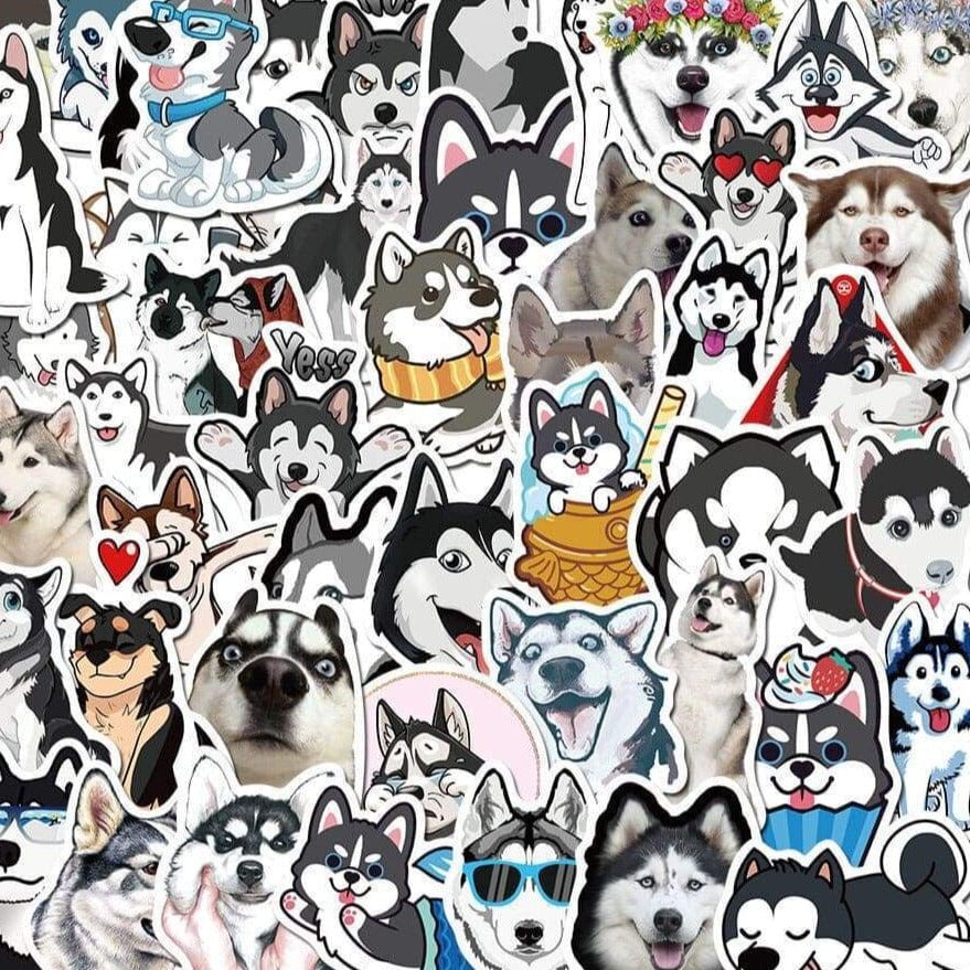 Stickers Husky Royaume Manga