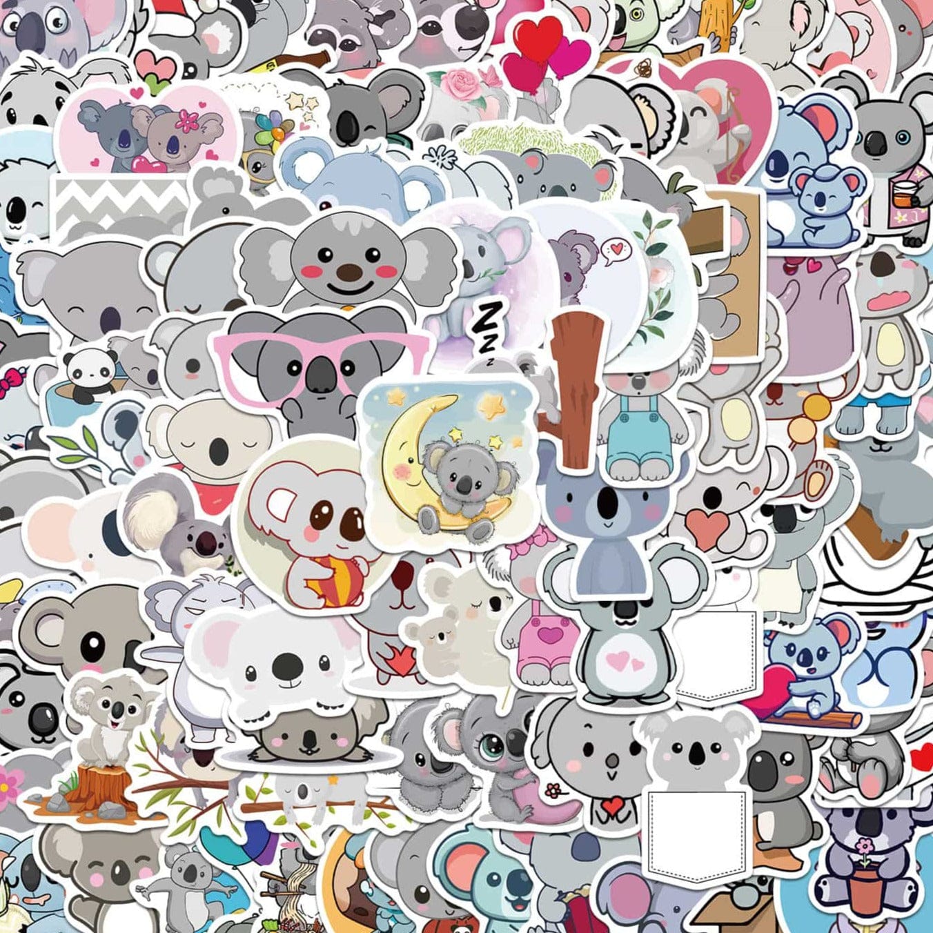Stickers Kawaii Koala Royaume Manga