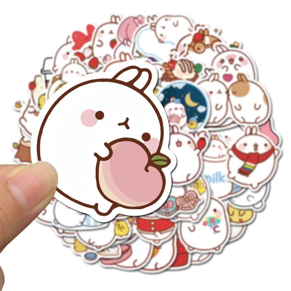 Stickers Kawaii Lapin Royaume Manga
