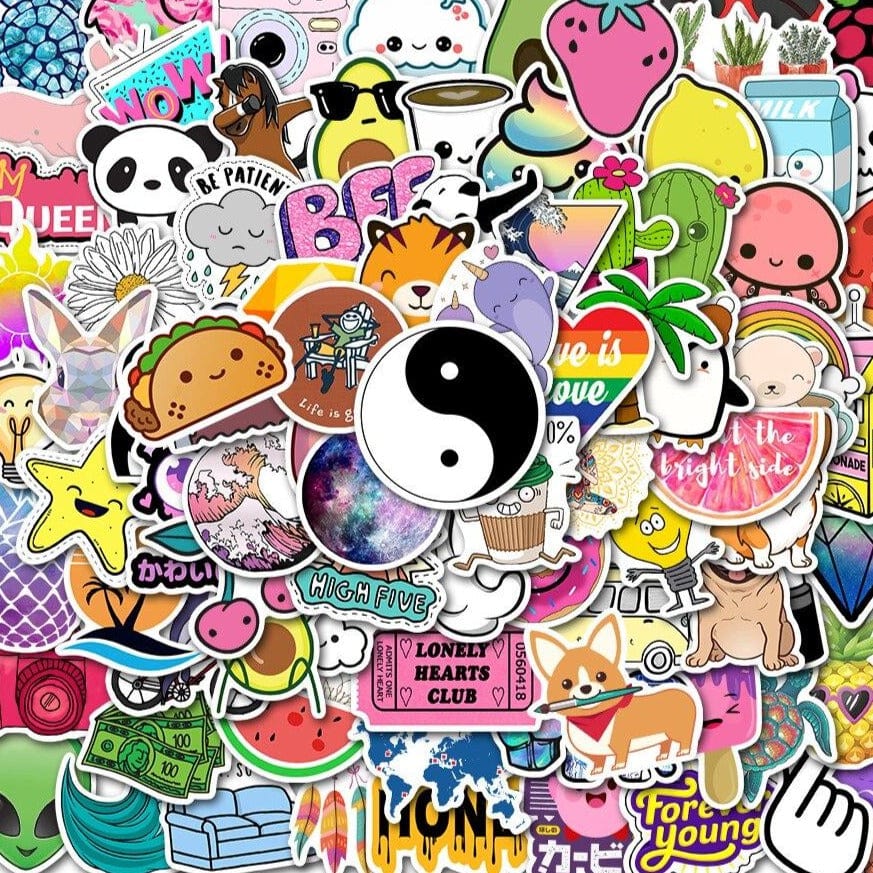 Stickers Kawaii Royaume Manga