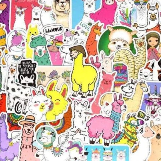 Stickers Lama Royaume Manga