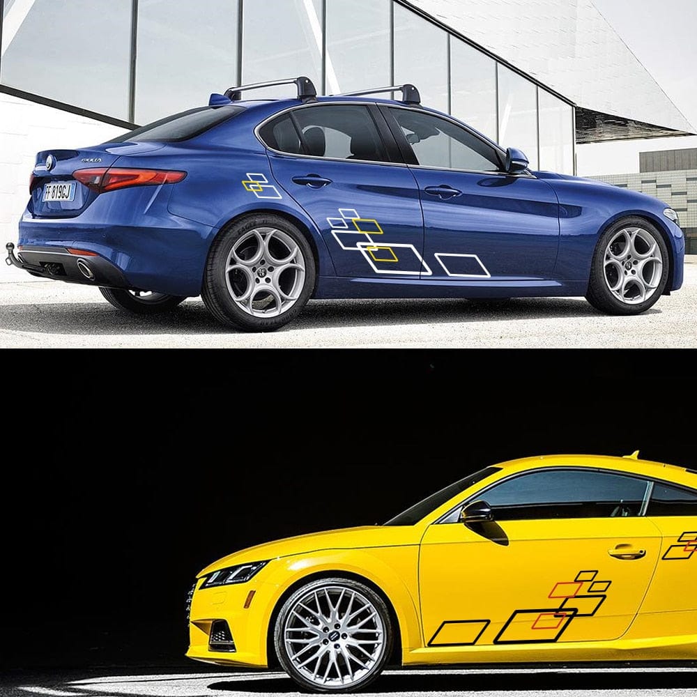 Stickers Lateral Voiture Royaume Manga