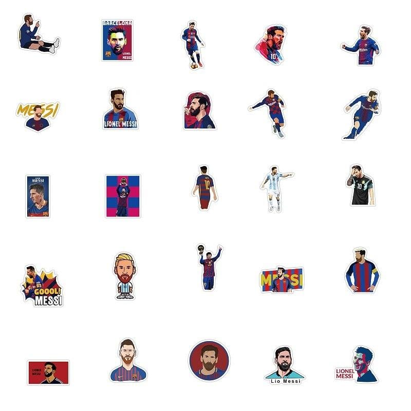 Stickers Lionel Messi Royaume Manga