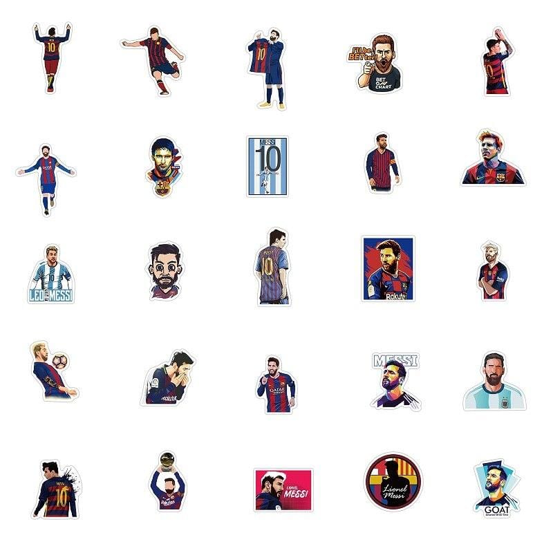 Stickers Lionel Messi Royaume Manga