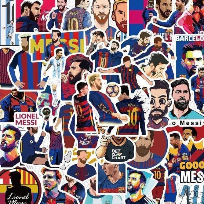 Stickers Lionel Messi Royaume Manga