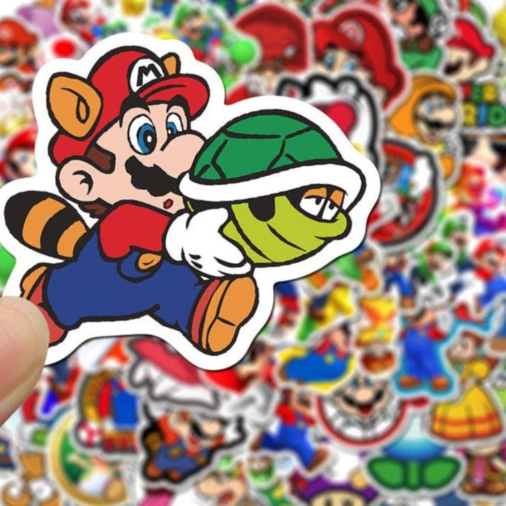 Stickers Mario Bros Royaume Manga