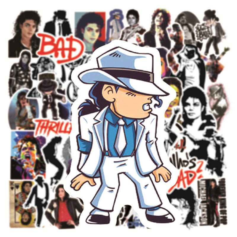 Stickers Michael Jackson Royaume Manga