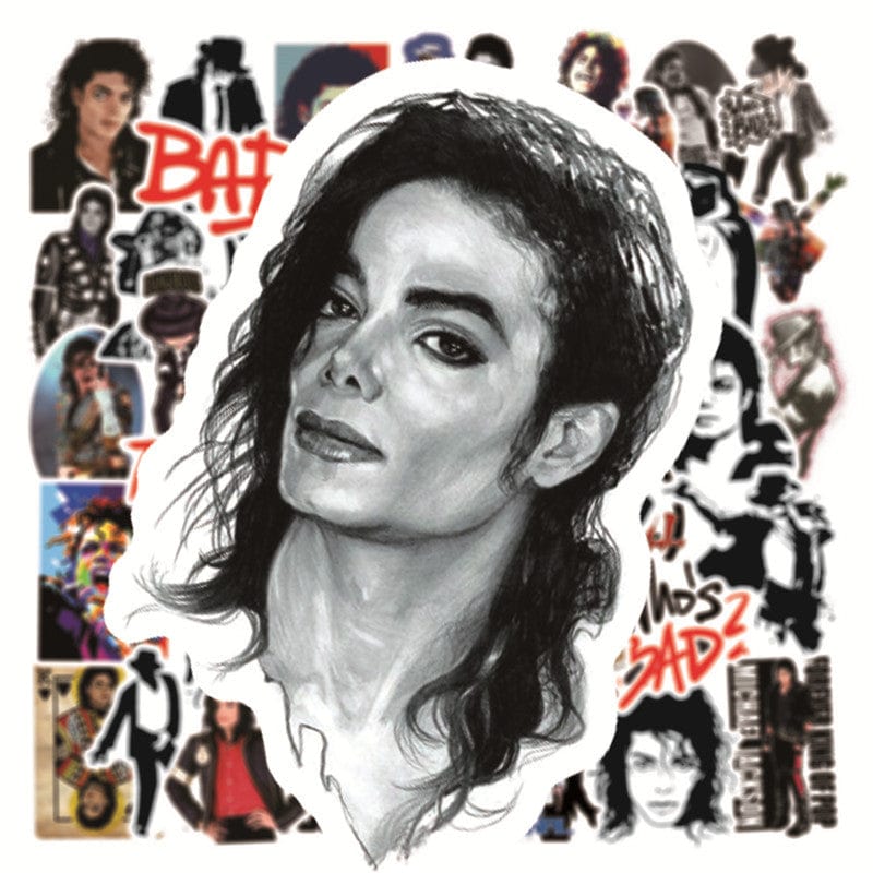Stickers Michael Jackson Royaume Manga