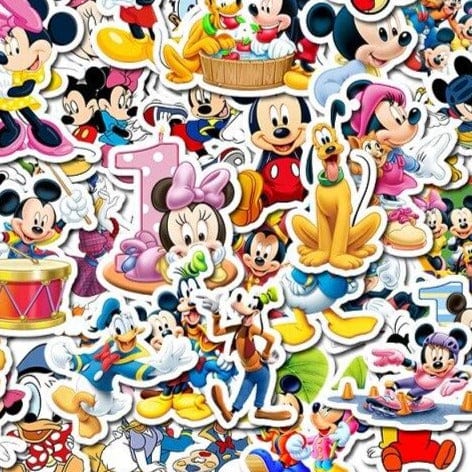 Stickers Mickey Royaume Manga