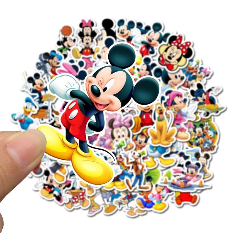 Stickers Mickey Royaume Manga