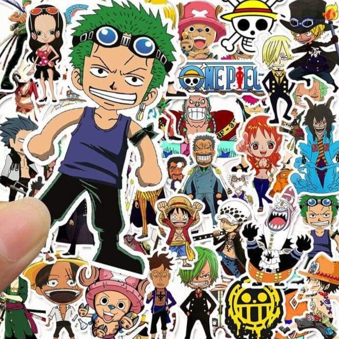 Stickers One Piece <br> (Pack de 60) Royaume Manga