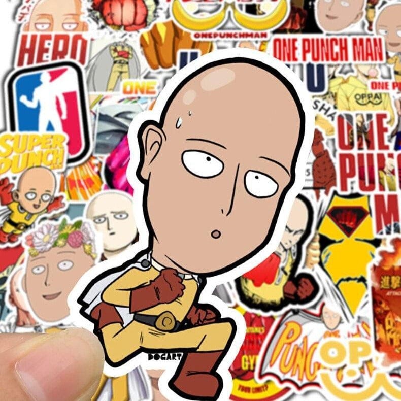 Stickers One Punch Man Royaume Manga
