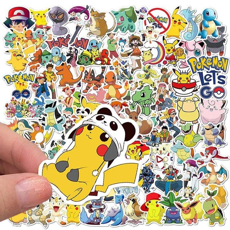 Stickers Pokémon (Pack de 100) Royaume Manga