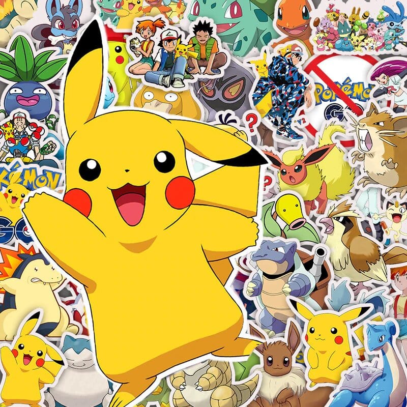 Stickers Pokémon Royaume Manga