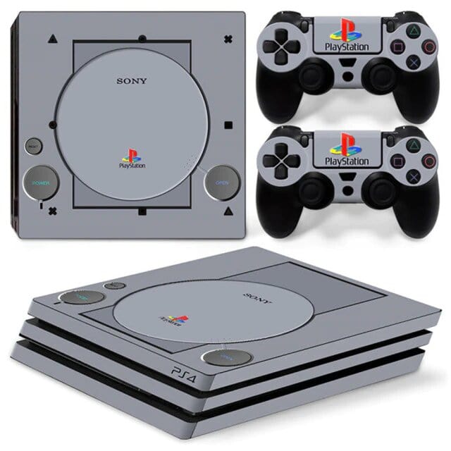 Stickers PS4 Pro PS One Royaume Manga