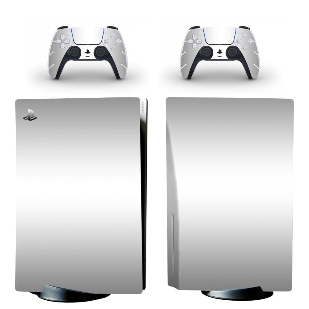 Stickers PS5<br> Gris Métallisé Royaume Manga