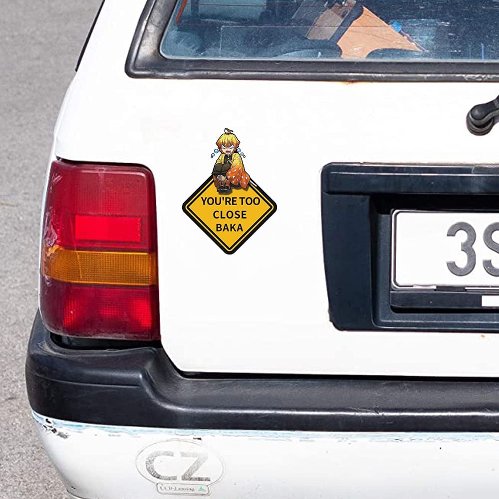 Stickers Voiture Demon Slayer Royaume Manga