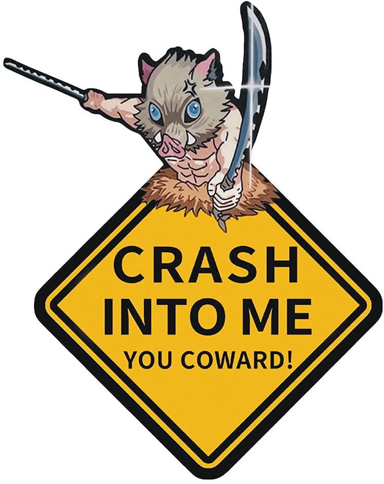 Stickers Voiture Demon Slayer Royaume Manga Inosuke
