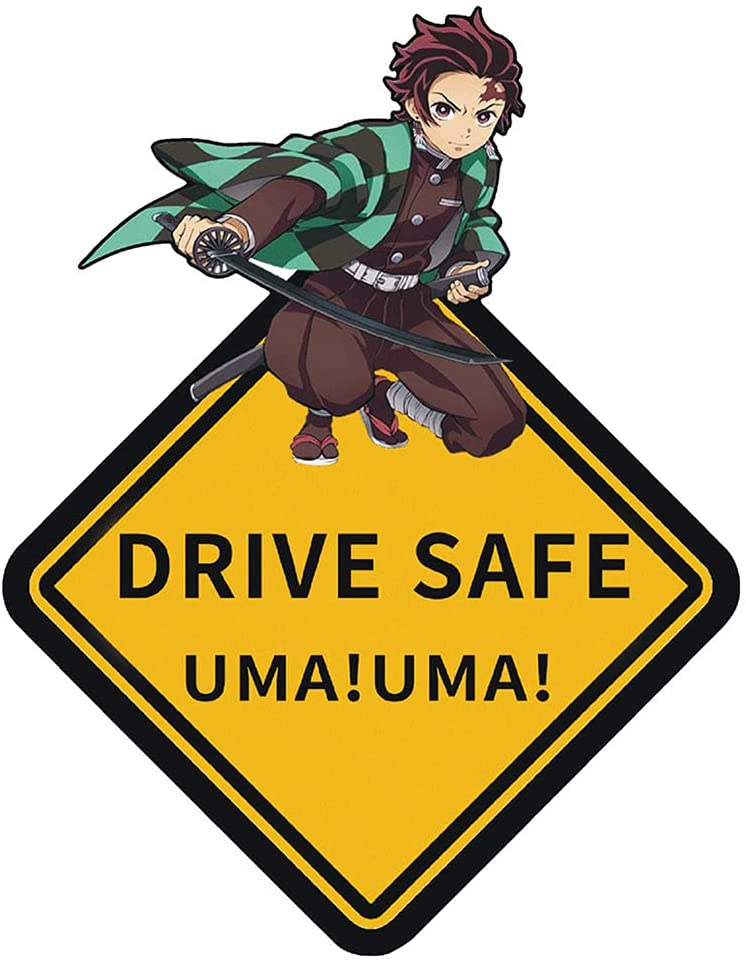 Stickers Voiture Demon Slayer Royaume Manga Tanjiro