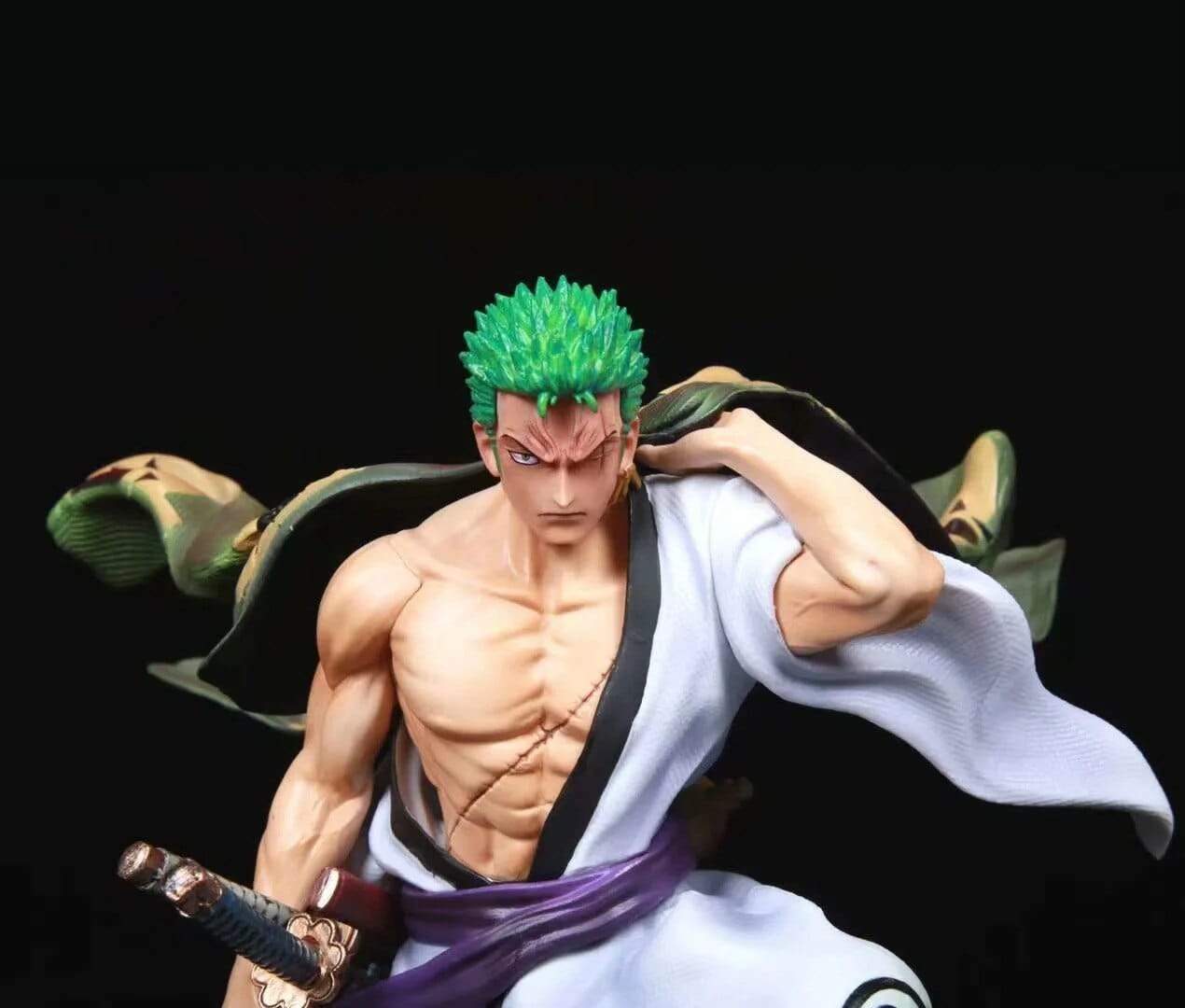 Zoro Figurine Wano Royaume Manga